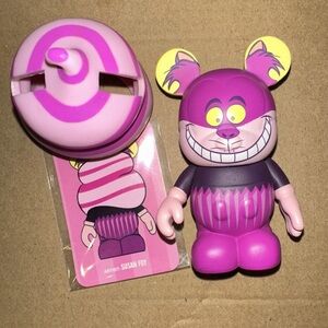 DISNEY VINYLMATION CHESHIRE CAT CUPCAKE FIGURE